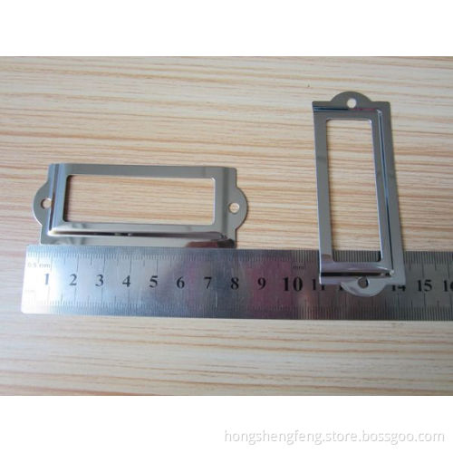 Label Holders, Metal Label Holders, Cheap Label Holder for Boxes, Packing Box Label Holders